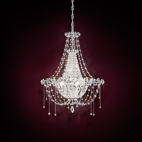 Chrysalita Six Light Chandelier in Polished Stainless Steel (53|CM8319N-401R)