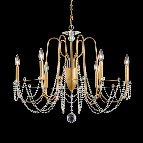 Esmery Six Light Chandelier in French Gold (53|AR1006N-26O)