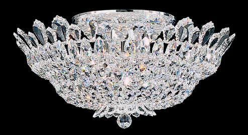 Trilliane Ten Light Semi-Flush Mount in Polished Stainless Steel (53|5868R)