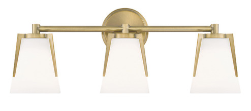 Allure Three Light Bath in Antique Brass (185|2503-AN-MO)