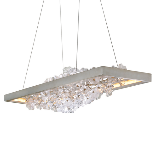 Jasmine LED Linear in Silver Leaf (68|269-51-SL)