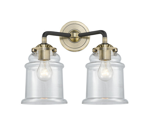 Nouveau LED Bath Vanity in Black Antique Brass (405|284-2W-BAB-G182-LED)