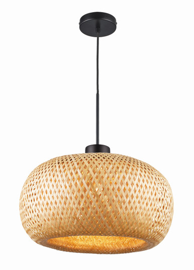 Bernice One Light Pendant in Black (110|PND-2164)