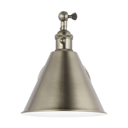 Salem One Light Wall Sconce in Antique Brushed Nickel (454|4198101EN3-965)