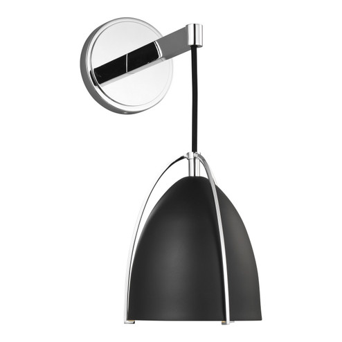 Norman One Light Wall / Bath Sconce in Chrome (454|4151701EN3-05)