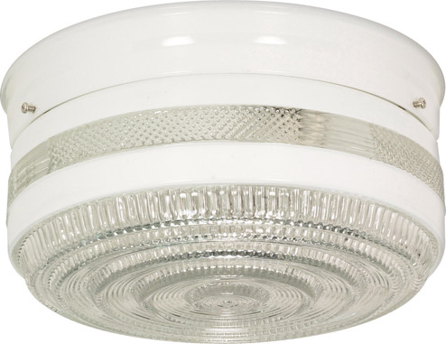 Two Light Flush Mount in White (72|SF77-099)