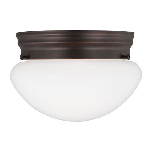 Webster One Light Flush Mount in Bronze (1|5326-710)