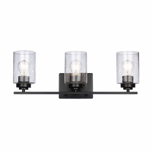 Mod Pod Three Light Vanity in Black (110|80523 BK)