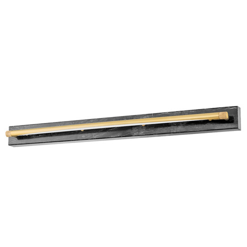 Hayden LED Wall Sconce in Aged Brass (70|6836-AGB)