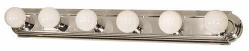 Six Light Vanity in Polished Chrome (72|60-298)