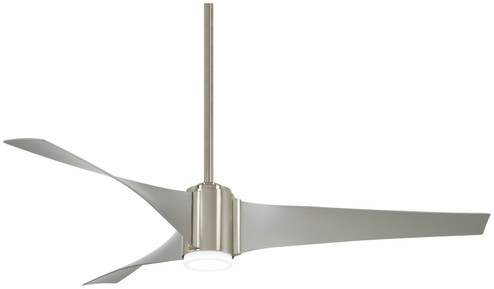 Triple 60''Ceiling Fan in Brushed Nickel W/ Silver (15|F832L-BN/SL)