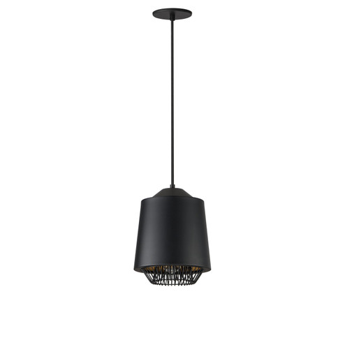 Phoenix LED Pendant in Black / Gold (86|E11390-BKGLD)