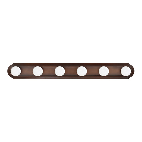 Alice Six Light Vanity in Burnished Bronze (65|8106BB)