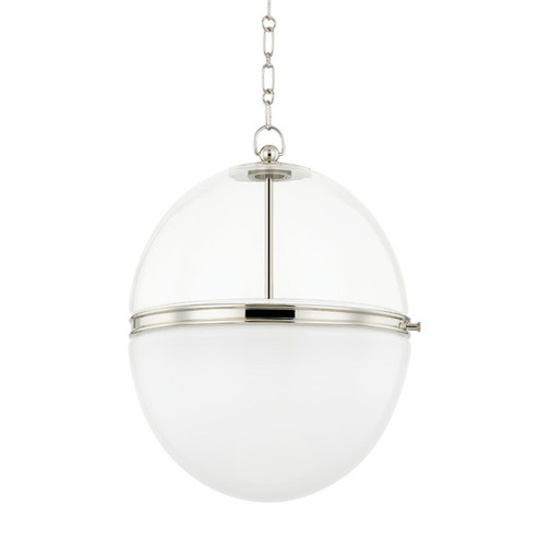 Donnell One Light Pendant in Polished Nickel (70|3821-PN)