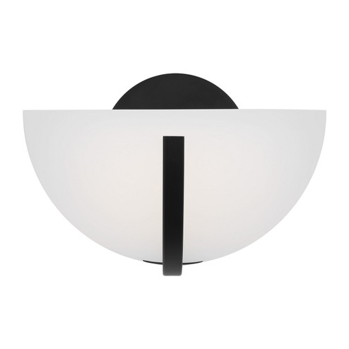 Nido One Light Wall Sconce in Midnight Black (454|KWL1131MBK)