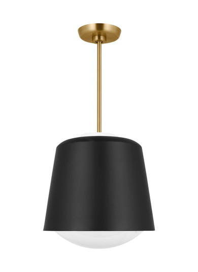 Draper One Light Pendant in Midnight Black (454|KSP1141MBK)