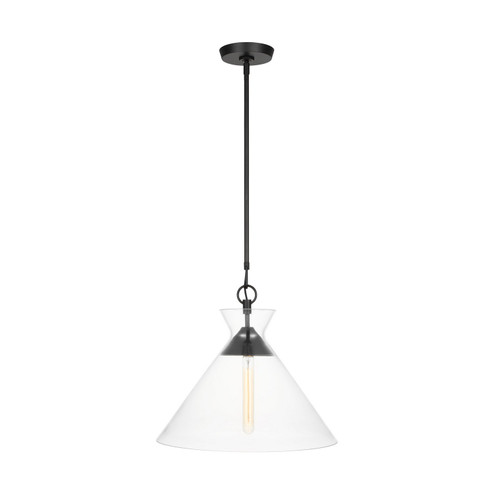 Atlantic One Light Pendant in Aged Iron (454|CP1031AI)