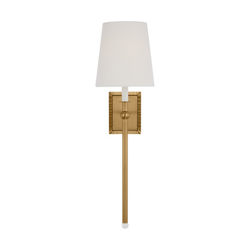 Baxley One Light Wall Sconce in Burnished Brass (454|AW1211BBS)