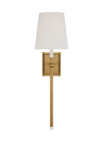 Baxley One Light Wall Sconce in Burnished Brass (454|AW1211BBS)