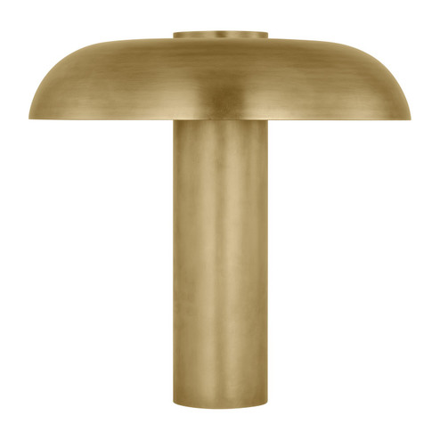 Louver LED Table Lamp in Natural Brass (182|SLTB26627NB)