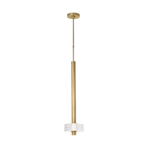 Laurel LED Pendant in Natural Brass (182|KWPD21327CNB)