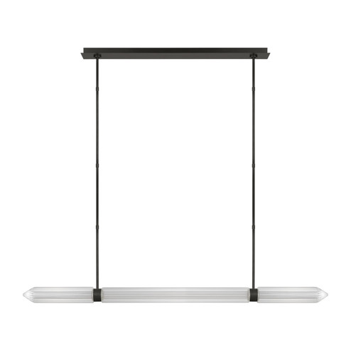 Langston LED Linear Chandelier in Plated Dark Bronze (182|AKLS28627PZ)