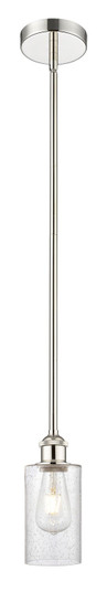 Edison One Light Mini Pendant in Polished Nickel (405|616-1S-PN-G804)