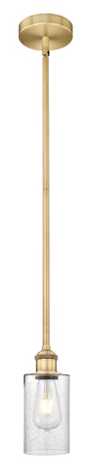 Edison One Light Mini Pendant in Brushed Brass (405|616-1S-BB-G804)