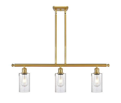 Ballston Three Light Island Pendant in Satin Gold (405|516-3I-SG-G804)