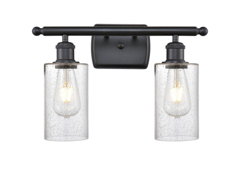 Ballston Two Light Bath Vanity in Matte Black (405|516-2W-BK-G804)