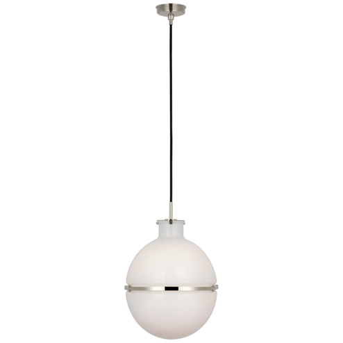 Maxey LED Pendant in Polished Nickel (268|TOB 5486PN-WG)