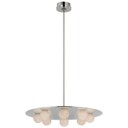 Pertica LED Chandelier in Polished Nickel (268|KW 5521PN-ALB)