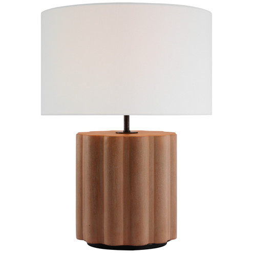 Scioto LED Table Lamp in Terracotta Stained Concrete (268|KW 3210TCT-L)