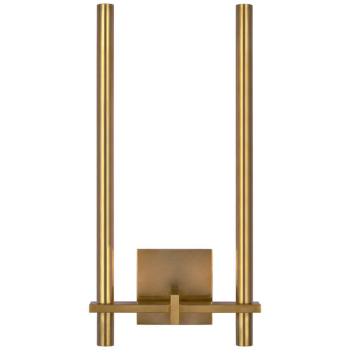 Axis LED Wall Sconce in Antique-Burnished Brass (268|KW 2739AB)