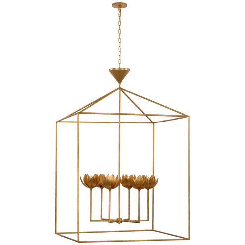 Alberto LED Pendant in Antique Gold Leaf (268|JN 5305AGL)