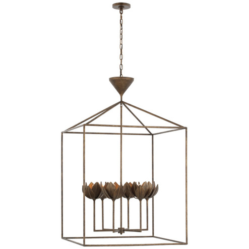 Alberto LED Pendant in Antique Bronze Leaf (268|JN 5304ABL)