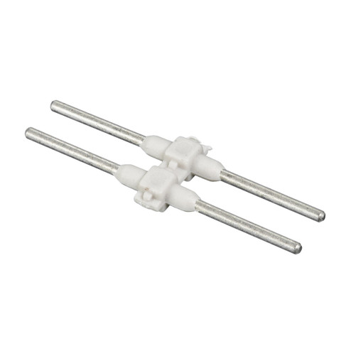 Canvas Bag Of 5 - 2 Pin Rigid Connector Between in White (303|CNVS-RPC-2)