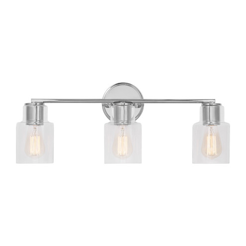 Sayward Three Light Bath in Chrome (454|DJV1003CH)