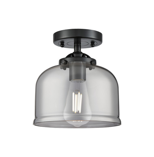 Nouveau One Light Semi-Flush Mount in Oil Rubbed Bronze (405|284-1C-OB-G73)