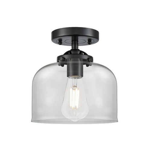 Nouveau One Light Semi-Flush Mount in Oil Rubbed Bronze (405|284-1C-OB-G72)