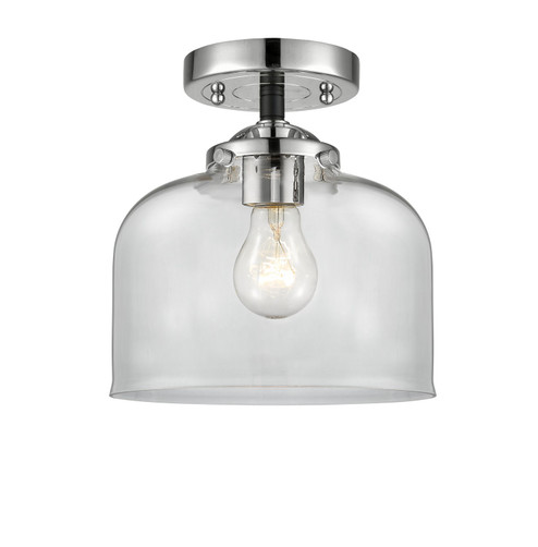 Nouveau LED Semi-Flush Mount in Black Polished Nickel (405|284-1C-BPN-G72-LED)