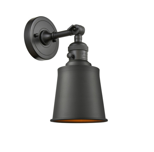 Franklin Restoration LED Wall Sconce in Oil Rubbed Bronze (405|203SW-OB-M9-OB-LED)