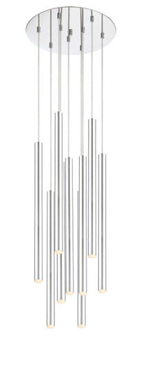 Forest LED Chandelier in Chrome (224|917MP24-CH-LED-9RCH)