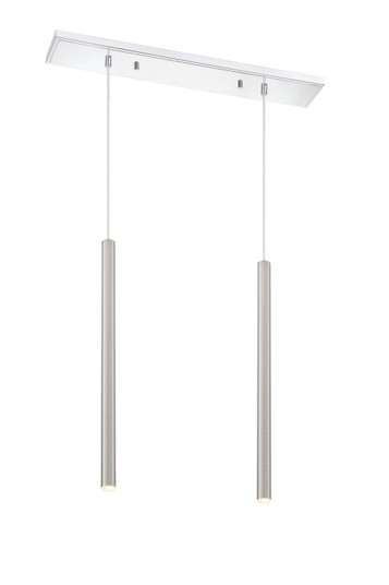 Forest LED Linear Chandelier in Chrome (224|917MP24-BN-LED-2LCH)