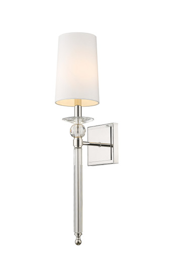 Ava One Light Wall Sconce in Polished Nickel (224|804-1S-PN)