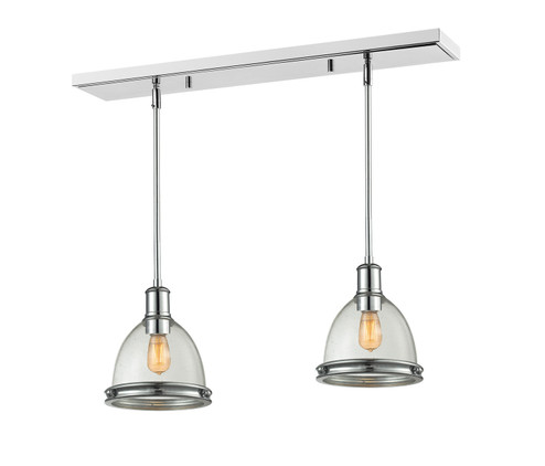 Mason One Light Linear Chandelier in Chrome (224|719MP-2CH)