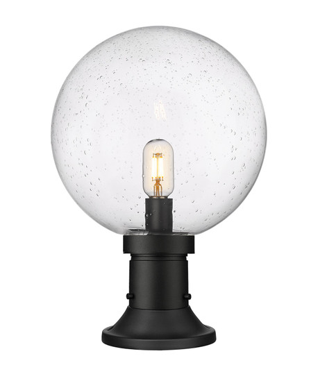 Laurent One Light Outdoor Pier Mounted Fixture in Black (224|599PHB-553PM-BK)