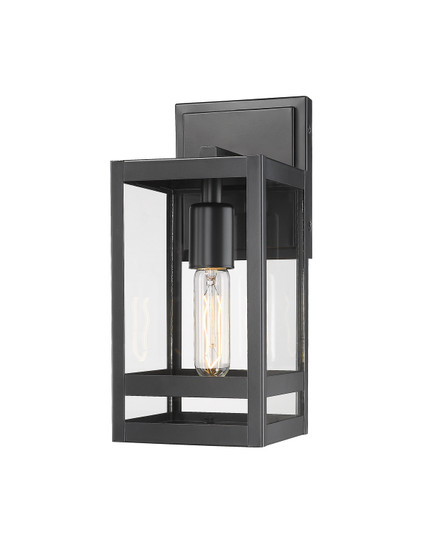 Nuri One Light Outdoor Wall Light in Black (224|596S-BK)