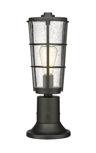 Helix One Light Outdoor Pier Mounted Fixture in Black (224|591PHM-553PM-BK)
