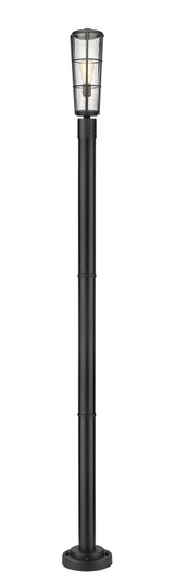 Helix One Light Outdoor Post Mounted Fixture in Black (224|591PHB-567P-BK)